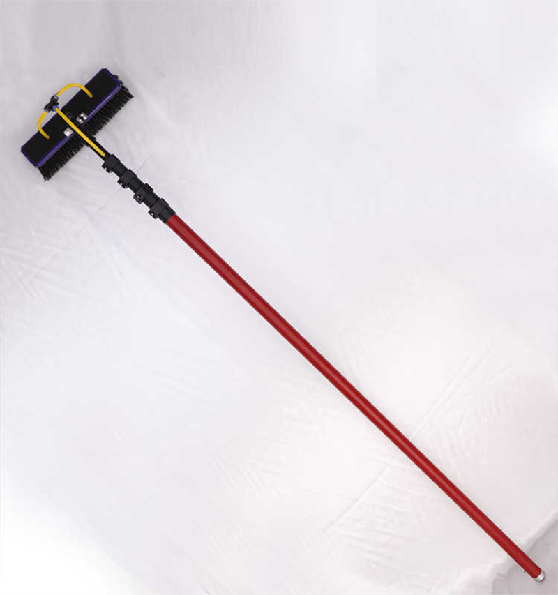 18ft Carbon Fibre Window Cleaning Poles , mixed carbon fiber telescopic pole for window washing