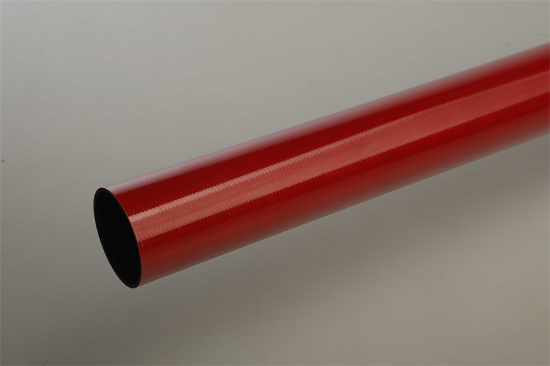 Light Weight Circle Fiberglass Round Tube High Strength For Solar Panel Cleaning